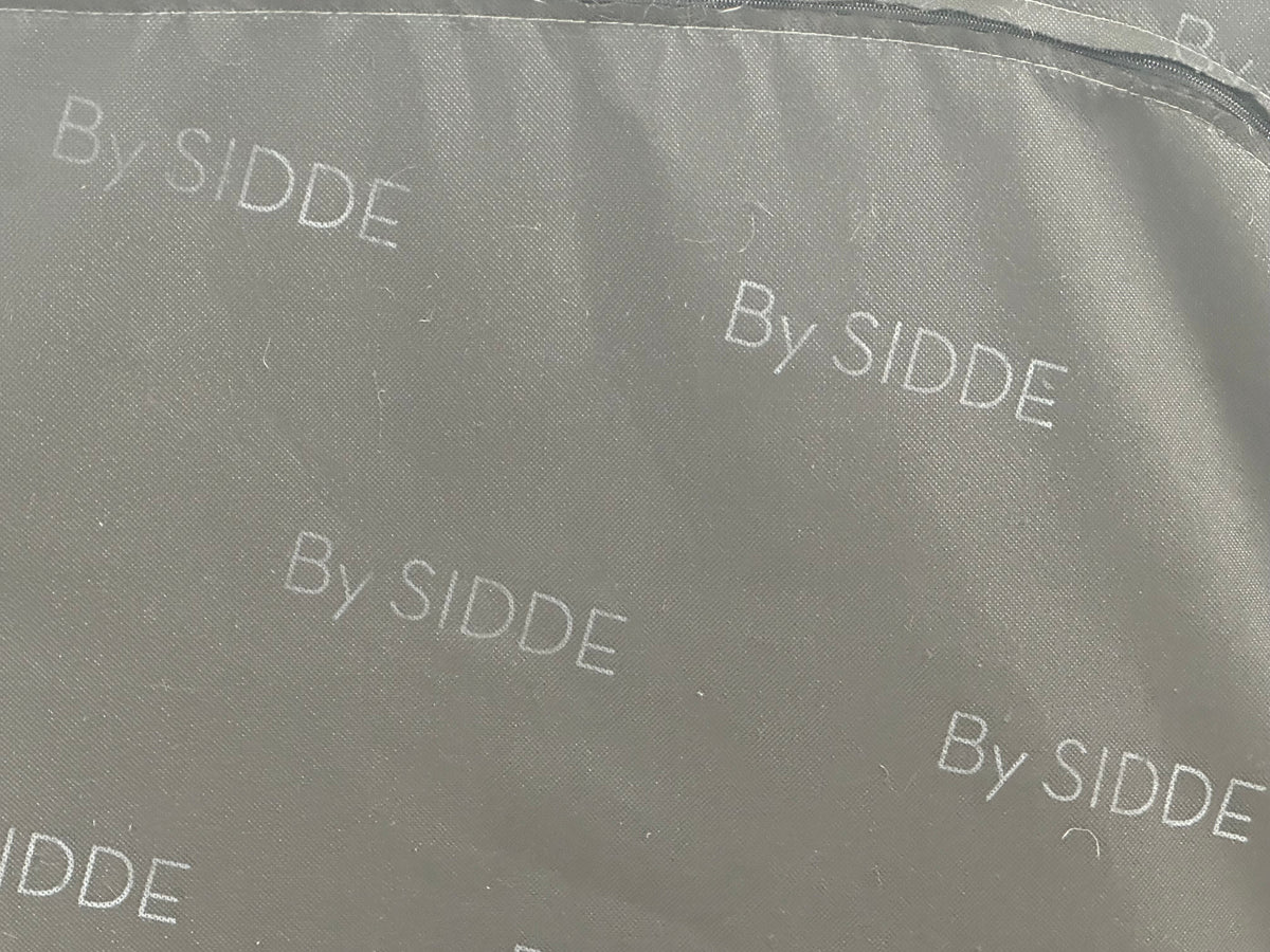 BySidde Beige/Grijze Bouclé Stoffen Hoekzetel ~
