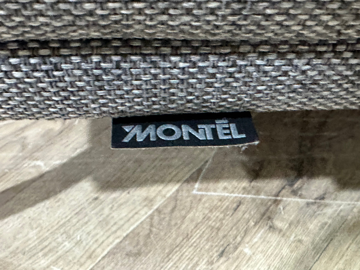 Montèl Grijze Hoekzetel ~ Vaste Kussens
