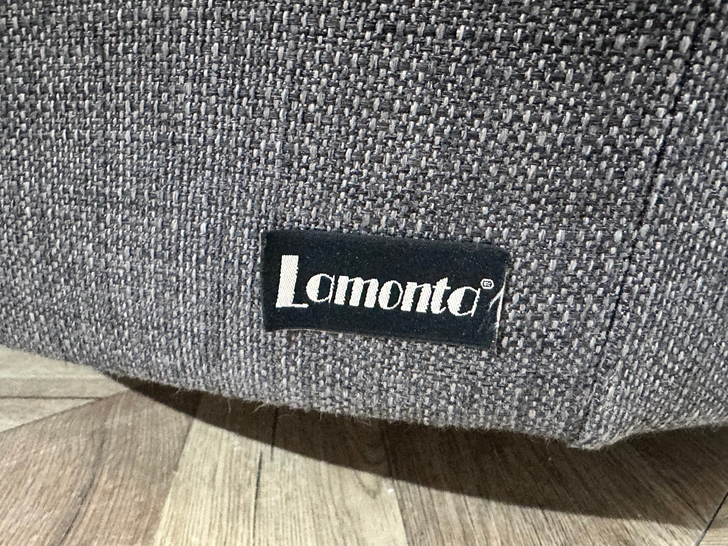 Lamonta Antraciet Design U Zetel Inc Hocker ~ Losse Rugkussens Met Afneembare Hoezen