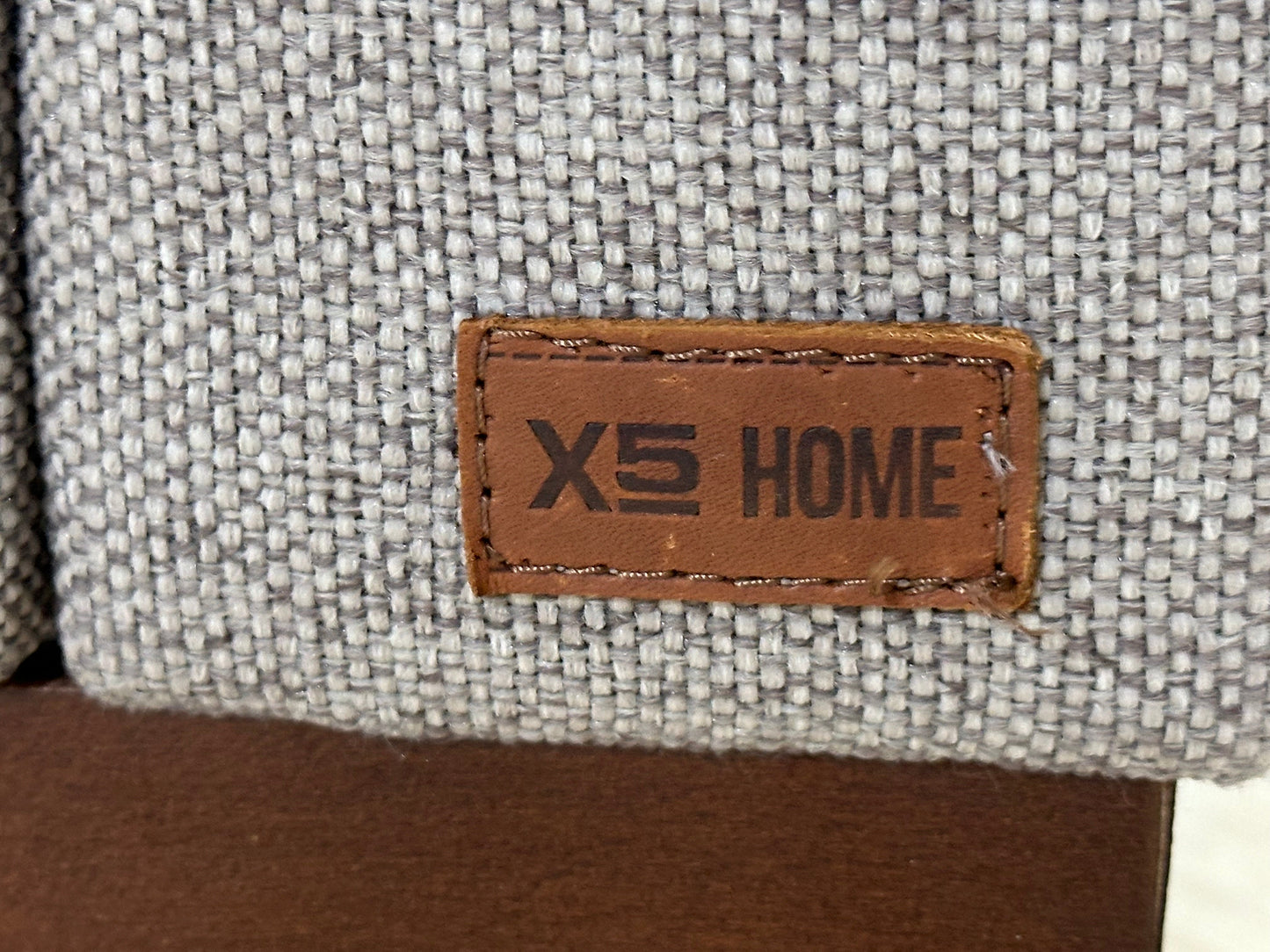 X5 Home Beige/Grijze 2.5-Zits Zetel ~ Losse Kussens Met Afneembare Hoezen