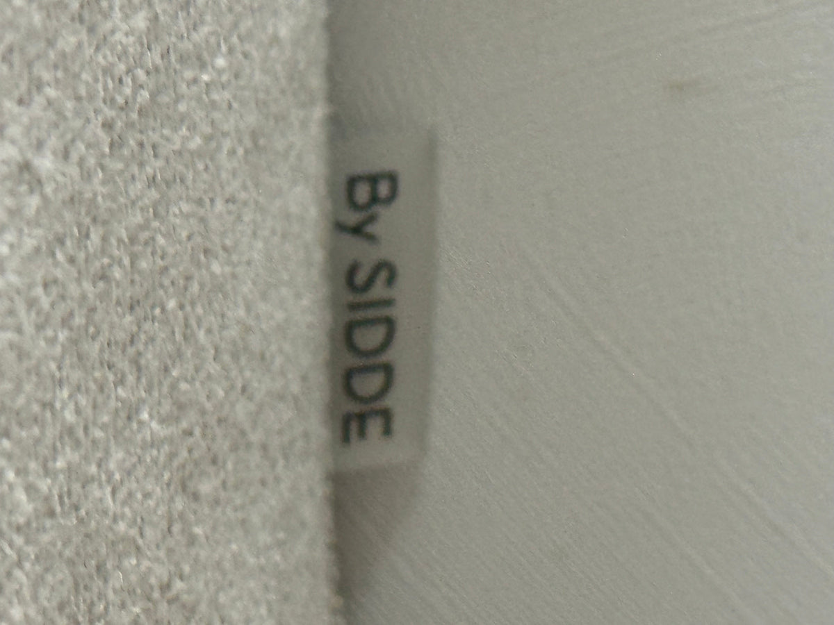 By Sidde Licht Grijze Hoekzetel Inc Hocker ~ Vaste Kussens