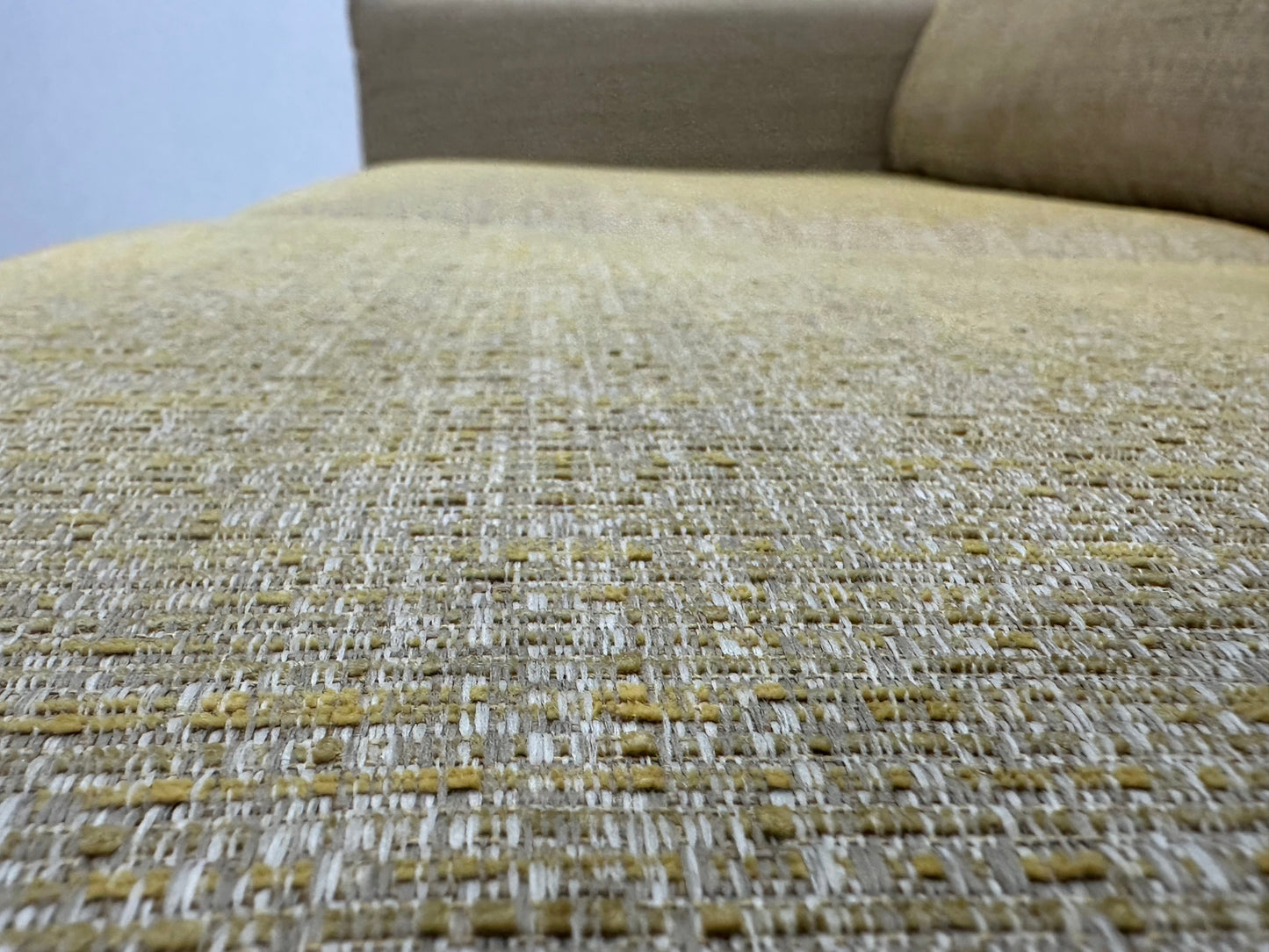 Gele 2.5-Zits Zetel ~ Losse Kussens Met Afneembare Hoezen