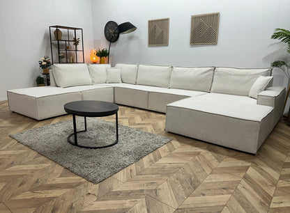 !Showroommodel! Crème Stoffen U Zetel