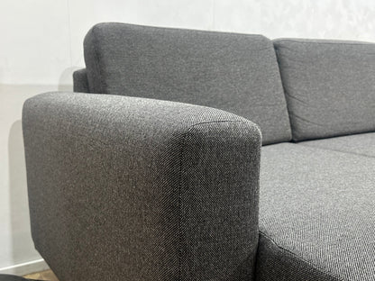 Antraciet U Zetel ~ Losse Rugkussens Met Afneembare Hoezen