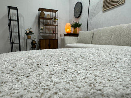!Showroommodel! Crème Boucle Hoekzetel