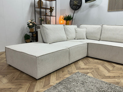 !Showroommodel! Crème Stoffen U Zetel
