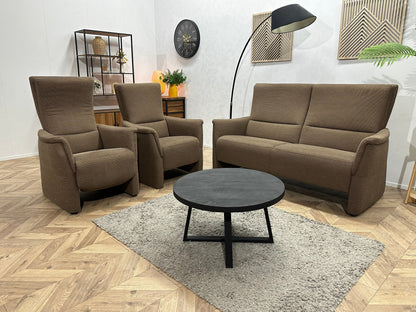 Bruine Zetels Set ~ Vaste Kussens