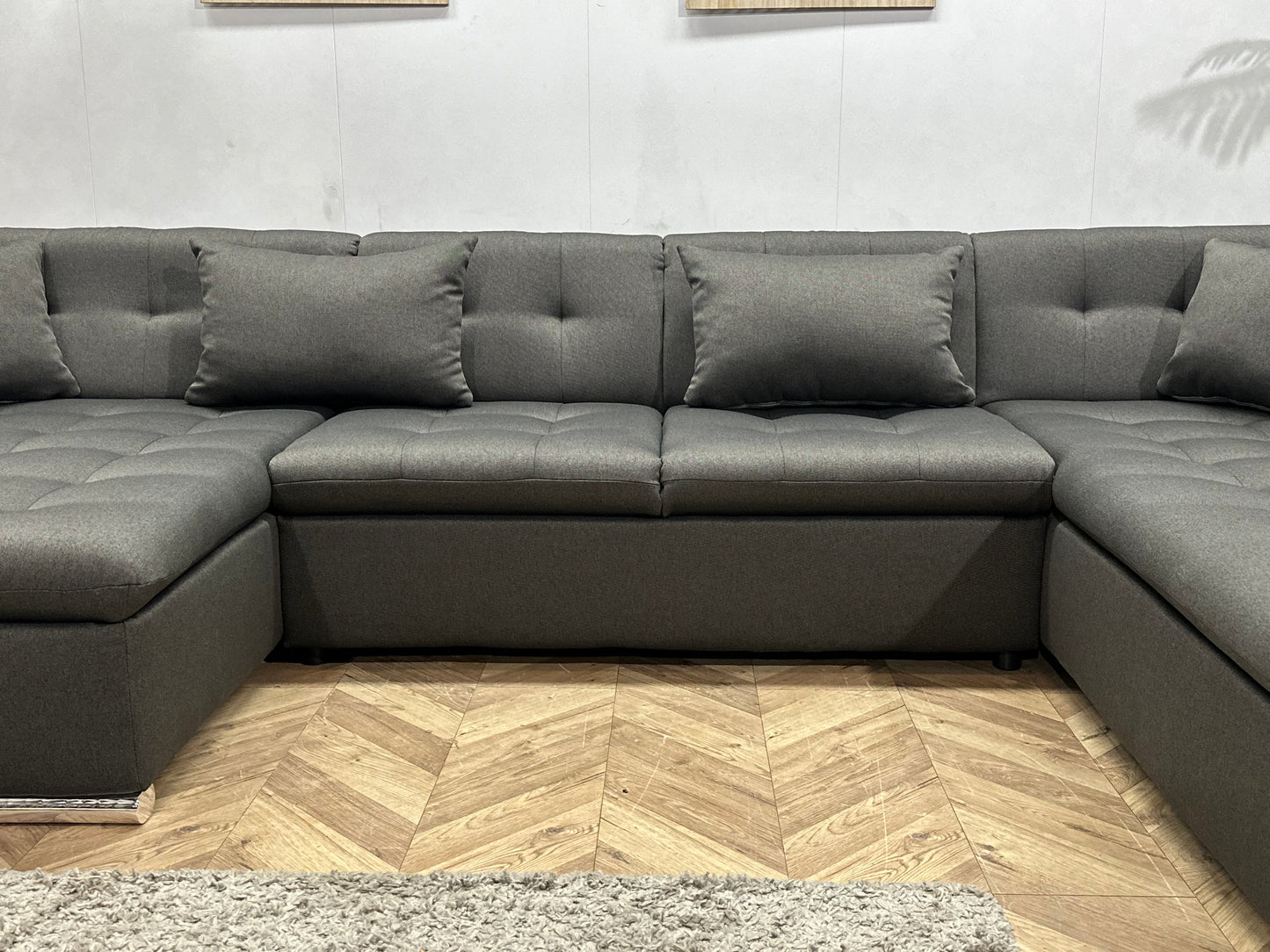 !Showroommodel! Antraciet U Zetel