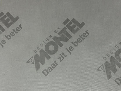 Montel Zwart Echt Lederen Hoekzetel ~ Geïmpregneerd
