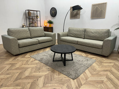 Grijze Zetels Set ~ Losse Kussens Met Afneembare Hoezen