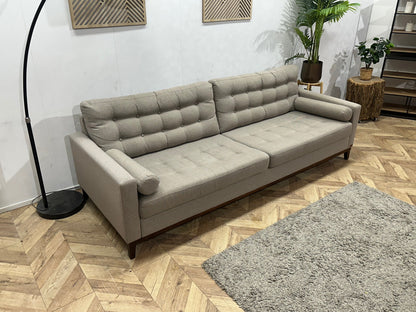 X5 Home Beige/Grijze 2.5-Zits Zetel ~ Losse Kussens Met Afneembare Hoezen