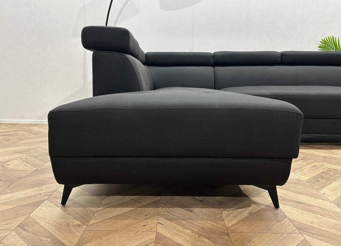!Showroommodel! Zwart Hoekzetel ~ Verstelbare Hoofdsteunen