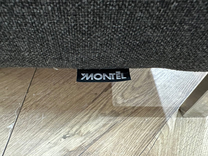 Montèl Antraciet Stoffen Hoekzetel ~ Vaste Kussens