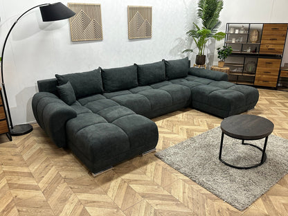 !Showroommodel! Antraciet Velvet U Zetel