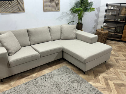 Crème/Beige Hoekzetel ~ Nieuwstaat