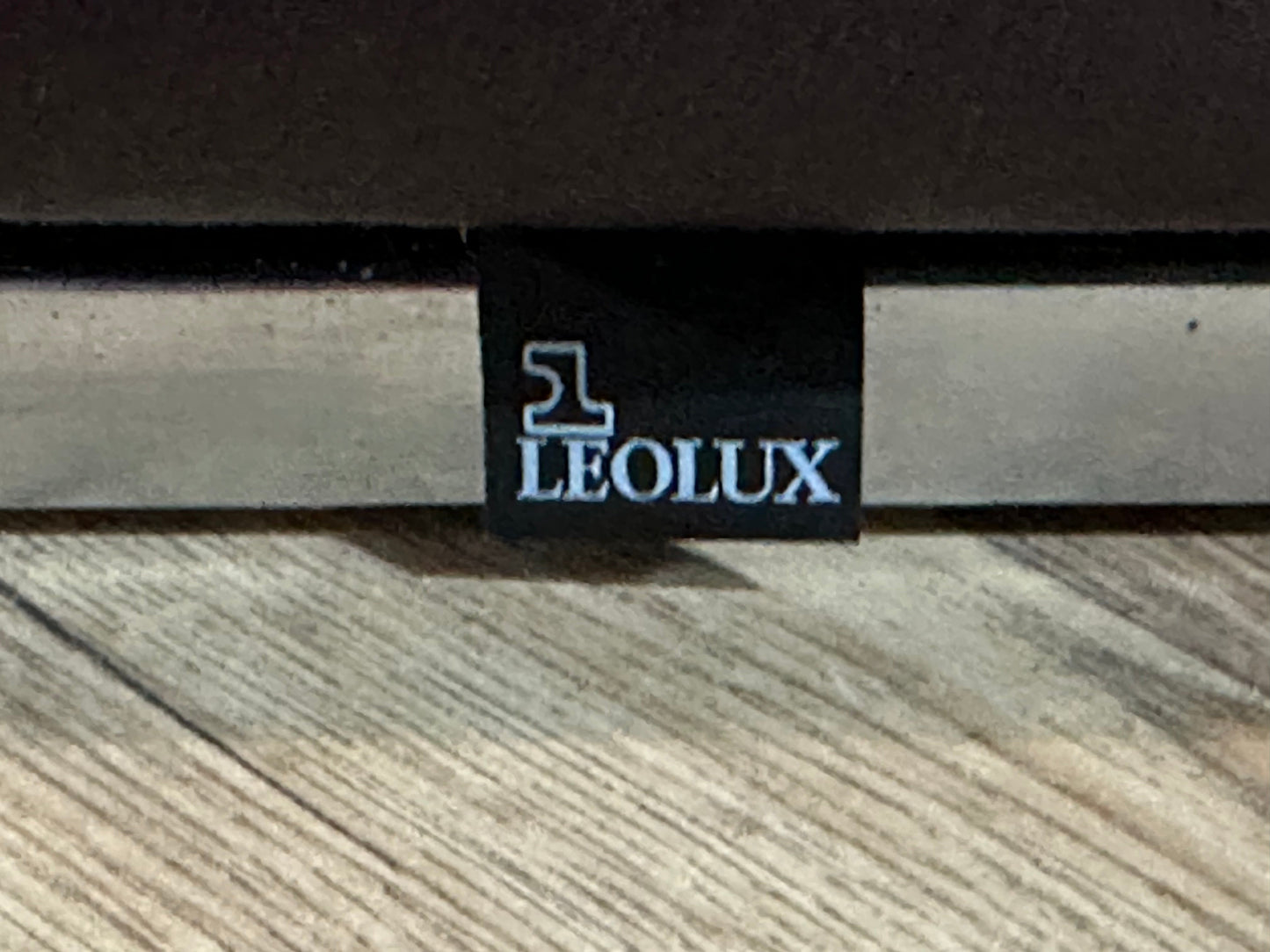Leolux Paarse Echt Lederen Zetels Set ~ Uitschuifbare Zittingen