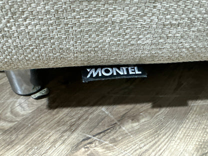 Montèl Licht Grijze Hoekzetel ~ Losse Rugkussens Met Afneembare Hoezen