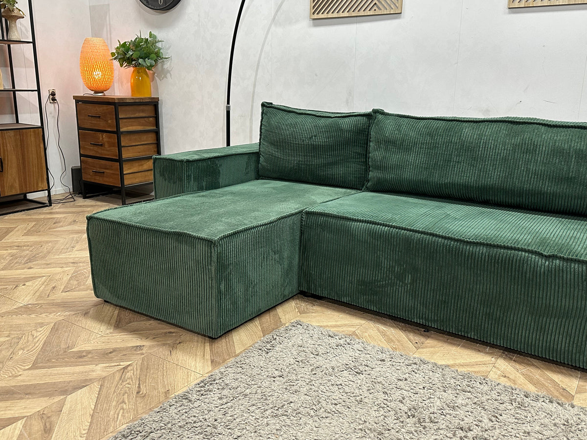 Groene Ribstof Hoekzetel ~ Slaapfunctie