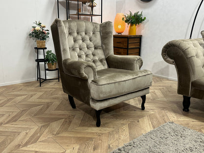 Licht Grijze Velvet ~ Losse Rugkussens Met Afneembare Hoezen