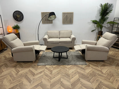 Beige Stoffen 2.5-Zits Zetel Inc. Fauteuils