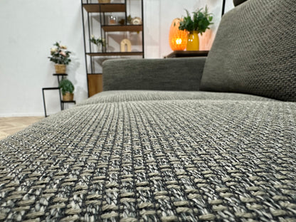 Topform Antraciet Hoekzetel ~ Losse Rugkussens Met Afneembare Hoezen