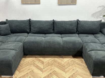 !Showroommodel! Antraciet Velvet U Zetel