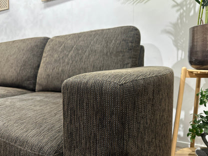 Bruine Hoekzetel ~ Losse Rugkussens Met Afneembare Hoezen