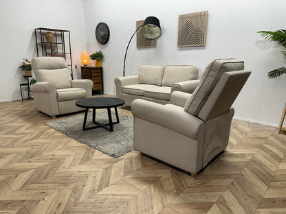 Beige Stoffen 2.5-Zits Zetel Inc. Fauteuils