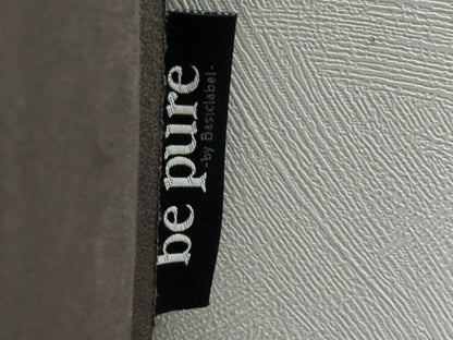 Be Pure Antraciet Suède Stoffen 3-Zits Zetel Inc Hocker ~ Losse Kussens Met Afneembare Hoezen