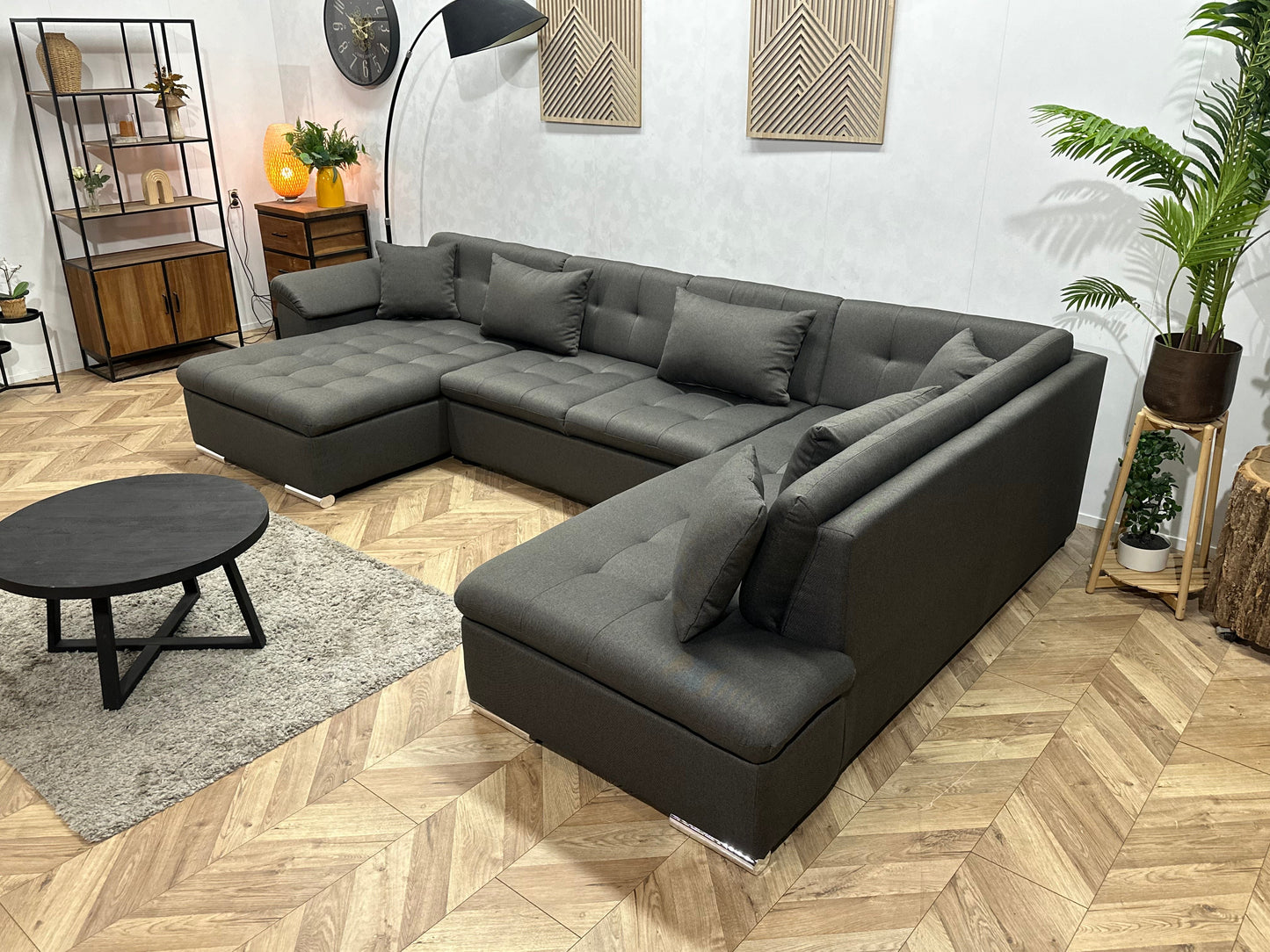 !Showroommodel! Antraciet U Zetel