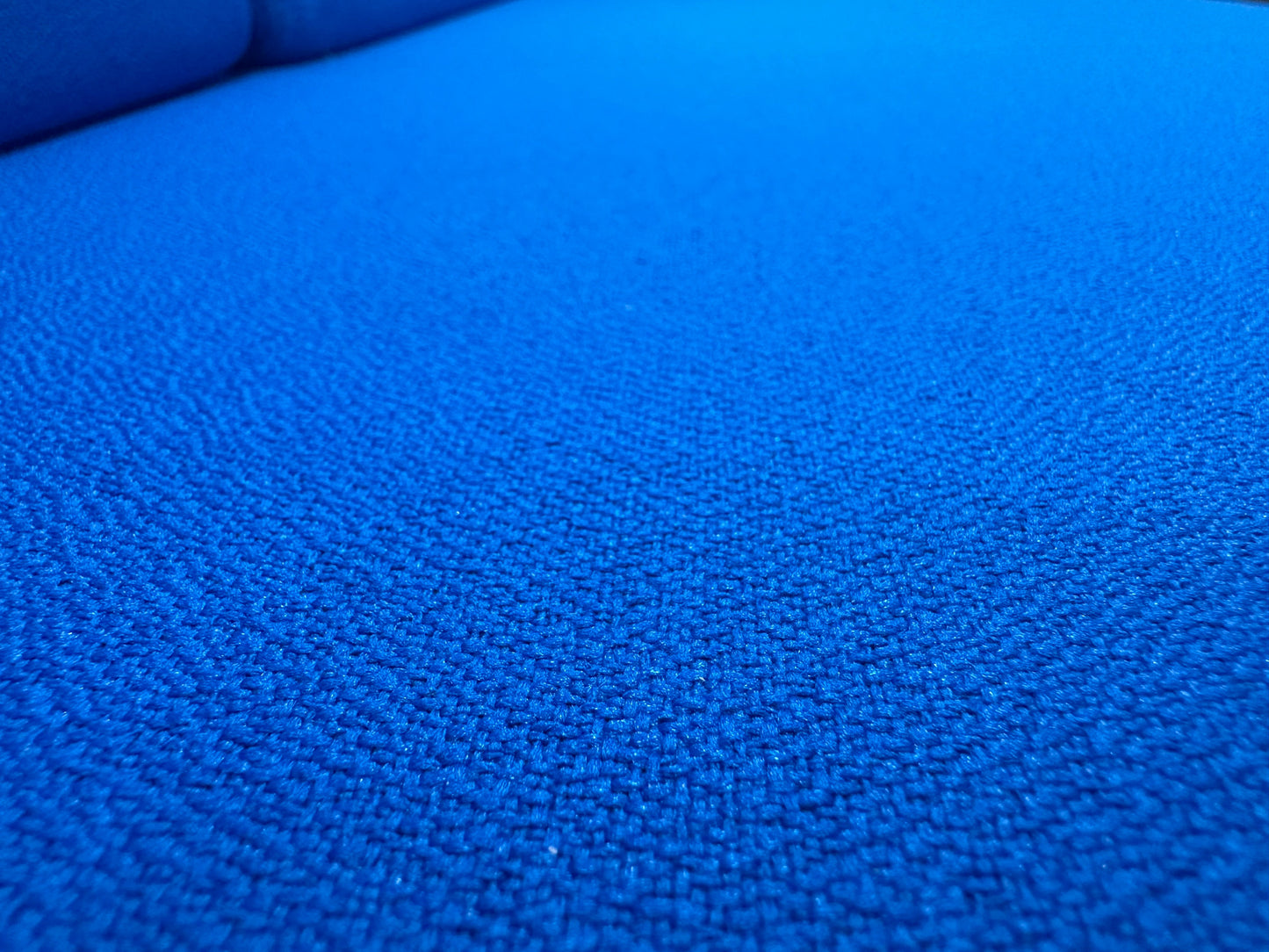 Blauwe 2-Zits Zetel ~ Losse Rugkussens Met Afneembare Hoezen