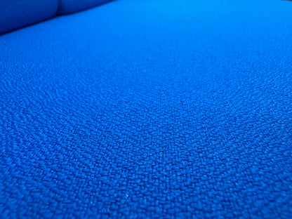 Blauwe 2-Zits Zetel ~ Losse Rugkussens Met Afneembare Hoezen