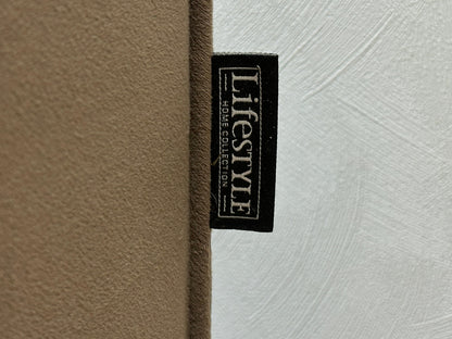 Lifestyle Home Collection Bruine Velvet Hoekzetel ~ Losse Kussens Met Afneembare Hoezen