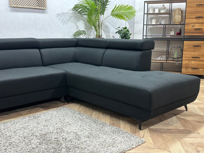 !Showroommodel! Zwarte Hoekzetel ~ Verstelbare Hoofdsteunen