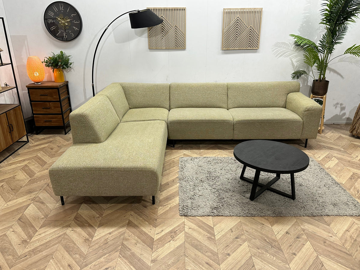 Montèl Crème/Beige Hoekzetel ~ Vaste Kussens