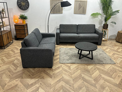 Antraciet Zetels Set ~ Vaste Kussens