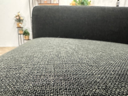 Zwarte 2.5-Zits Zetel ~ Losse Rugkussens Met Afneembare Hoezen
