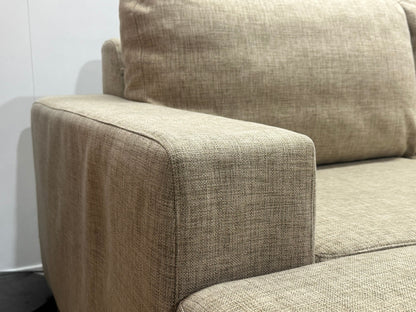Beige U Zetel ~ Losse Kussens Met Afneembare Hoezen