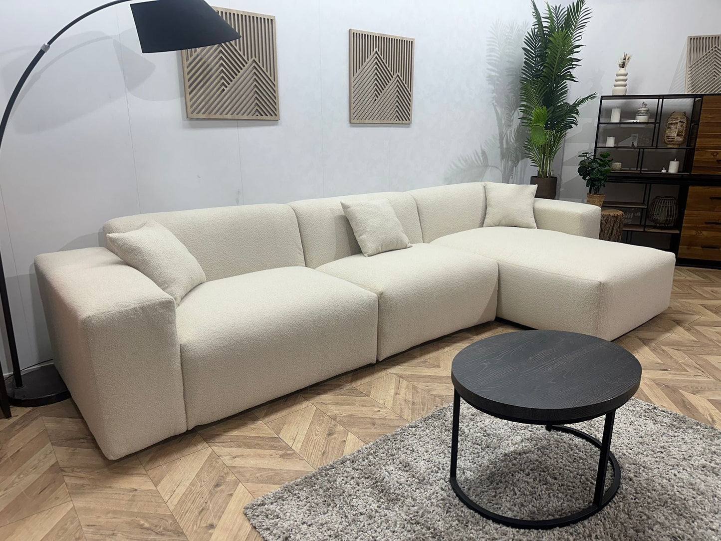 Hoekzetel Den Haag XL Bouclé