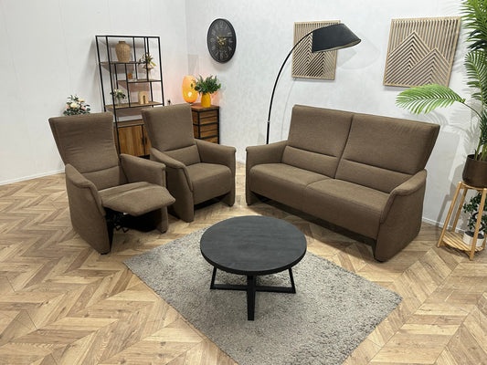 Bruine Zetels Set ~ Vaste Kussens