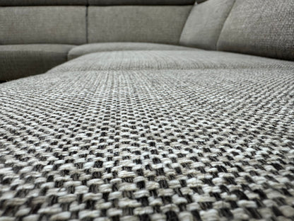 Beige Stoffen Hoekzetel ~ Verstelbare Arm/Hoofdsteunen