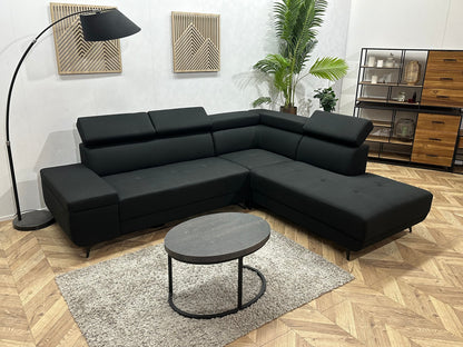 !Showroommodel! Zwarte Hoekzetel ~ Verstelbare Hoofdsteunen