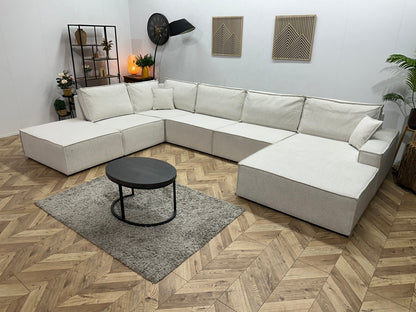 !Showroommodel! Crème Stoffen U Zetel