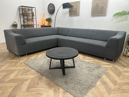 Montèl Antraciet Hoekzetel ~ Vaste Kussens