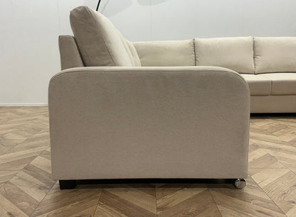 !Showroommodel! Crème Suède Stoffen U Zetel