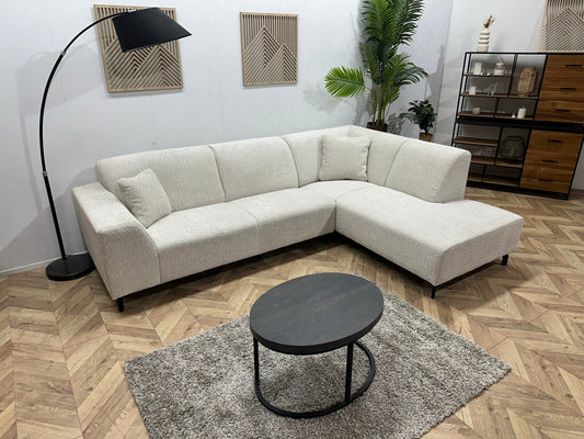!Showroommodel! Crème Boucle Hoekzetel