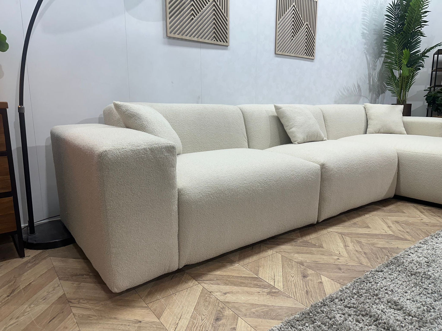 Hoekzetel Den Haag XL Bouclé