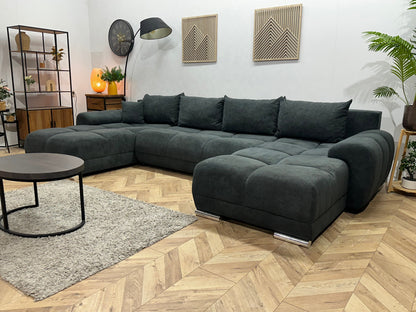 !Showroommodel! Antraciet Velvet U Zetel