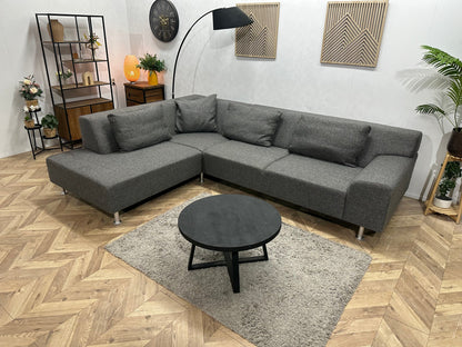Grijze Hoekzetel ~ Vaste Kussens