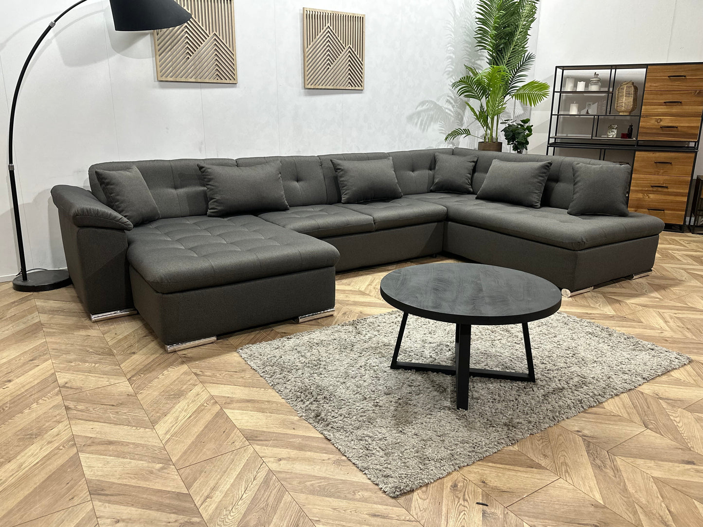 !Showroommodel! Antraciet U Zetel